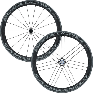 Campagnolo Bora Ultra 50 Dark Label Tubular Road Wheelset 11 Speed - Pair