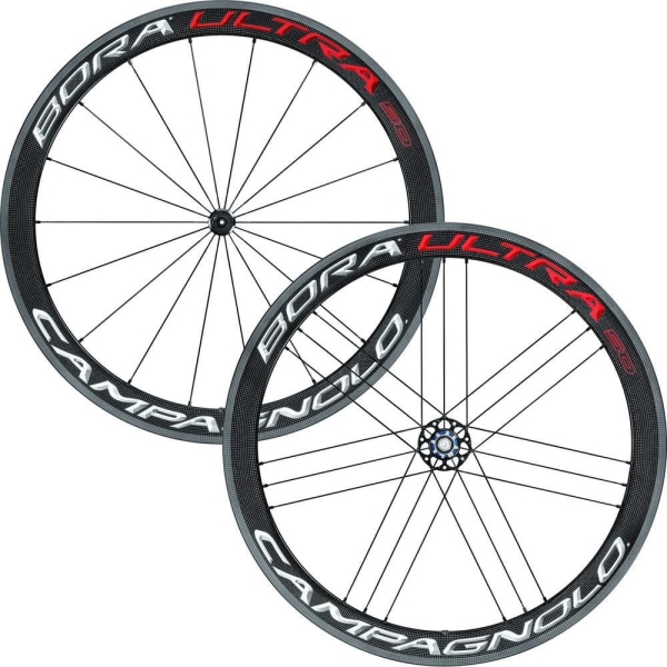 Campagnolo Bora Ultra 50 Tubulars Road Wheelset 11 Speed - Pair