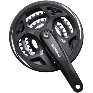 Shimano FC-M311 Altus Square Taper Chainset size 42/32/22T | 170mm | With Chainguard