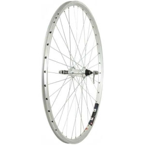 Tru-Build 700c Rear Wheel Mach1 240 Rim Alloy Rim Screw-On Freewheel Fitting QR