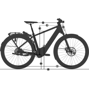 Flyer G1 Upstreet TR:CF 7.63 Gents Electric Bike 2024