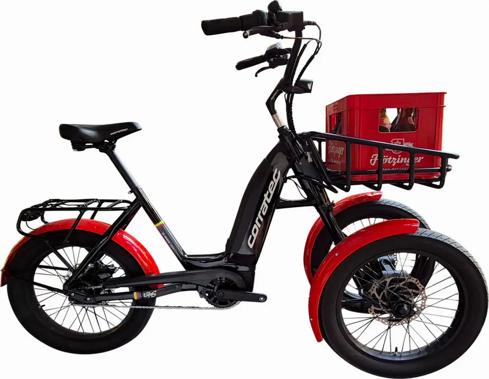 Corratec Life S Dual P7 2025 Electric Trike 1 Corratec Life S Dual P7 2025 Electric Trike